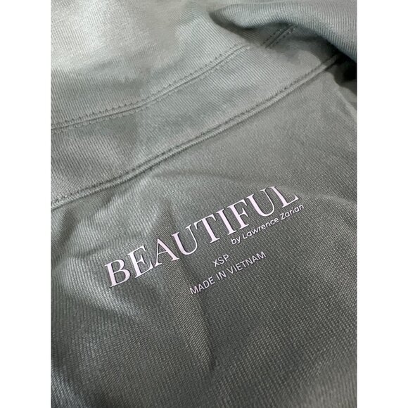 BEAUTIFUL by Lawrence Zarian Petite Hi-Low Tunic w/ Pleating Willow Tree Size XS - Picture 4 of 8